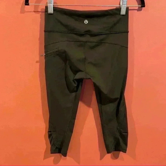 Lululemon Black Capris - Picture 7 of 8